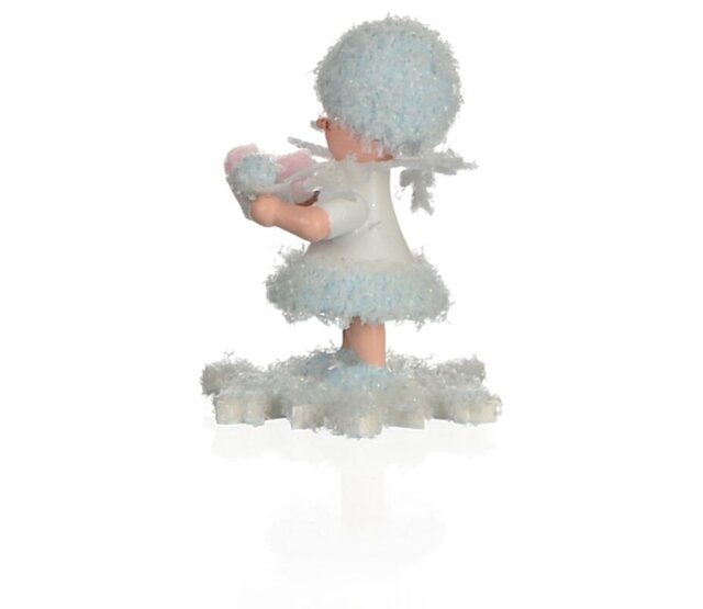Drechslerei Kuhnert Schneeflöckchen mit Baby Mädchen