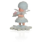 Drechslerei Kuhnert Schneeflöckchen mit Baby Mädchen