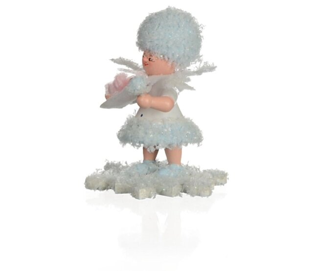 Drechslerei Kuhnert Schneeflöckchen mit Baby Mädchen