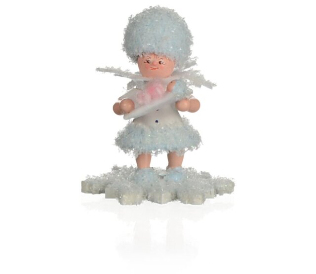 Drechslerei Kuhnert Schneeflöckchen mit Baby Mädchen