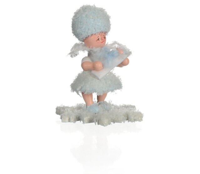 Drechslerei Kuhnert Schneeflöckchen mit Baby Junge