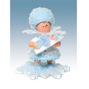 Drechslerei Kuhnert Schneeflöckchen mit Baby Junge