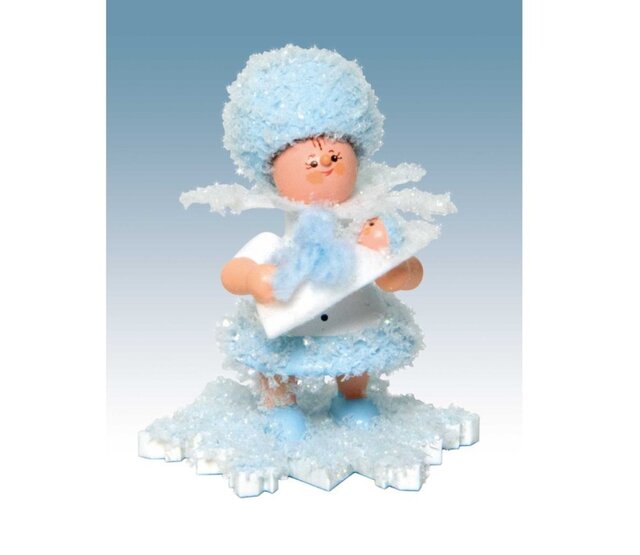 Drechslerei Kuhnert Schneeflöckchen mit Baby Junge