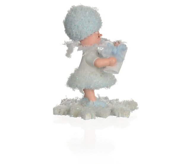 Drechslerei Kuhnert Schneeflöckchen mit Baby Junge