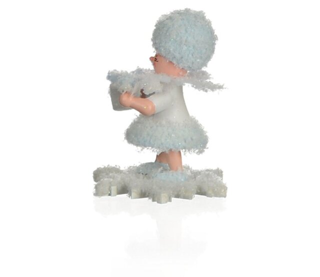 Drechslerei Kuhnert Schneeflöckchen mit Baby Junge