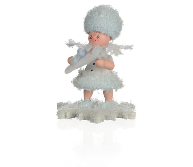 Drechslerei Kuhnert Schneeflöckchen mit Baby Junge