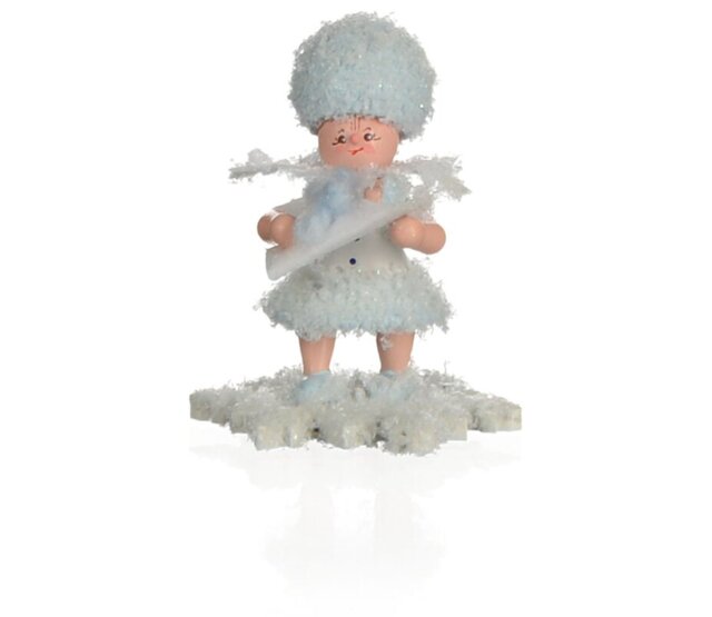 Drechslerei Kuhnert Schneeflöckchen mit Baby Junge