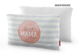Baumwoll-Kuschel-Kissen, Beste Mama