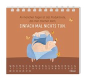 Grafik Werkstatt, Mini-Kalender 2026, Einfach mal nichts tun