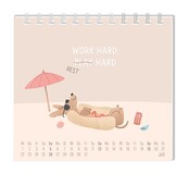 Grafik Werkstatt, Mini-Kalender 2026, Einfach mal nichts tun