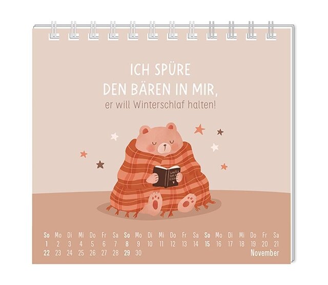 Grafik Werkstatt, Mini-Kalender 2026, Einfach mal nichts tun