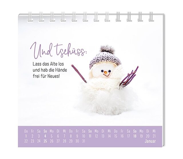 Grafik Werkstatt, Mini-Kalender 2026, Eine Extraportion Glück Grafik Werkstatt, Mini-Kalender 2026, Eine Extraportion Glück