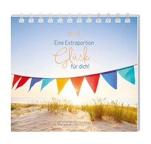 Grafik Werkstatt, Mini-Kalender 2026, Eine Extraportion Glück