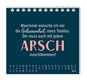 Grafik Werkstatt, Mini-Kalender 2026, Nett kann ich auch