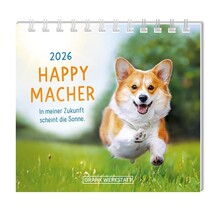 Grafik Werkstatt, Mini-Kalender 2026, Happymacher
