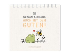 Mini-Kalender 2026, Man muss mit allem rechnen