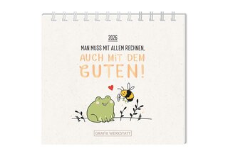 Mini-Kalender 2026, Man muss mit allem rechnen