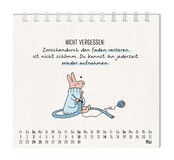 Grafik Werkstatt, Mini-Kalender 2026, Man muss mit allem rechnen