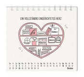 Grafik Werkstatt, Mini-Kalender 2026, Man muss mit allem rechnen