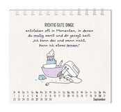 Grafik Werkstatt, Mini-Kalender 2026, Man muss mit allem rechnen