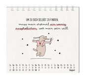 Grafik Werkstatt, Mini-Kalender 2026, Man muss mit allem rechnen