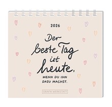 Grafik Werkstatt, Mini-Kalender 2026, Der beste Tag