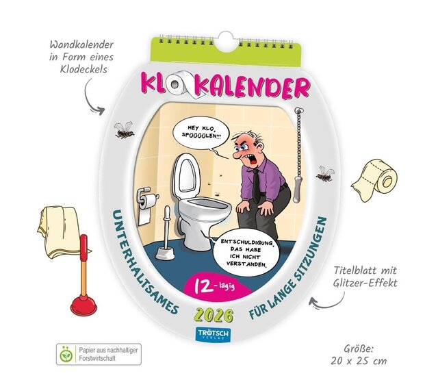 Trötsch Klokalender 2026 Trötsch Klokalender 2026