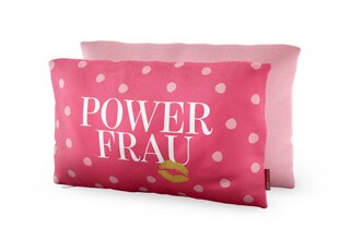 Baumwoll-Kuschel-Kissen, Powerfrau