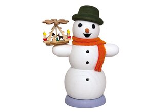 Schneemann mit Pyramide