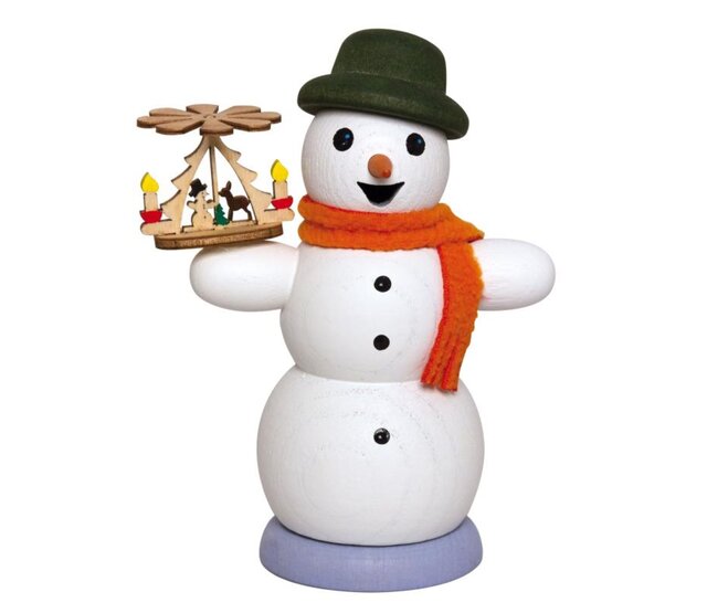 Kuhnert Schneemann mit Pyramide