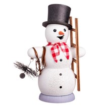 Kuhnert Schneemann Schornsteinfeger, Erzgebirgische Holzkunst