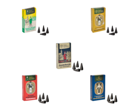 Räucherkerzen - 5er Set Nostalgie-Serie