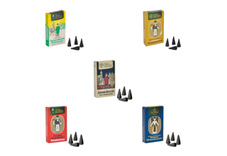 Räucherkerzen - 5er Set Nostalgie-Serie