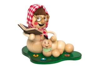 Oma-Wurm Rosi mit Enkel