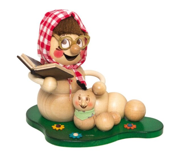 Oma-Wurm Rosi mit Enkel