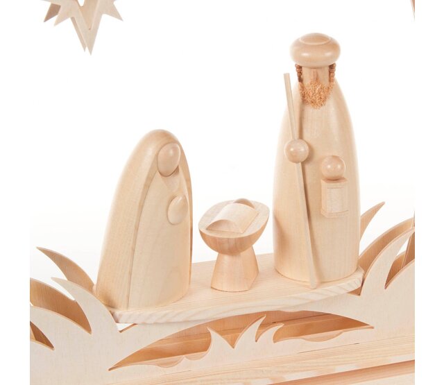 Seidel Rundbogen Christi Geburt, LED Seidel Rundbogen Christi Geburt, LED