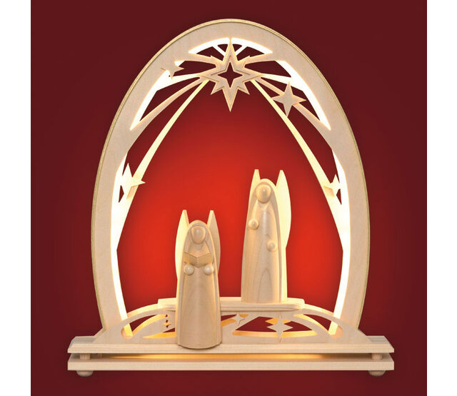 Seidel Rundbogen Engel, LED Seidel Rundbogen Engel, LED