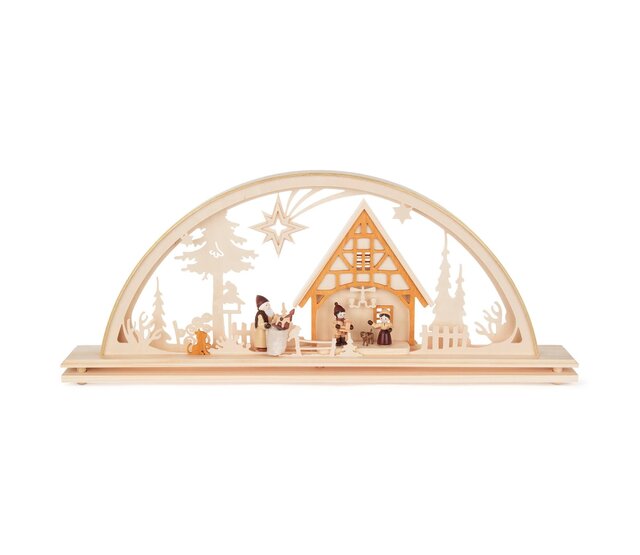 Seidel Schwibbogen Bescherung, LED Seidel Schwibbogen Bescherung, LED