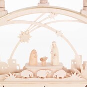 Seidel Schwibbogen Christi Geburt mit Sockel, LED Seidel Schwibbogen Christi Geburt mit Sockel, LED