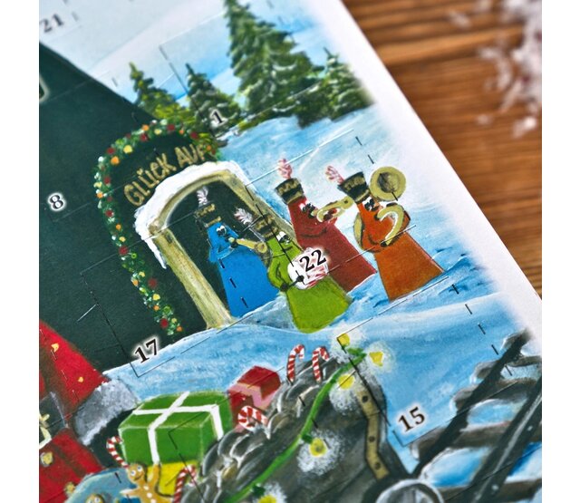 Der echte Räucherkerzen-Adventskalender Der echte Räucherkerzen-Adventskalender