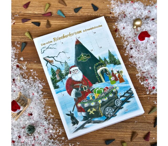Der echte Räucherkerzen-Adventskalender Der echte Räucherkerzen-Adventskalender