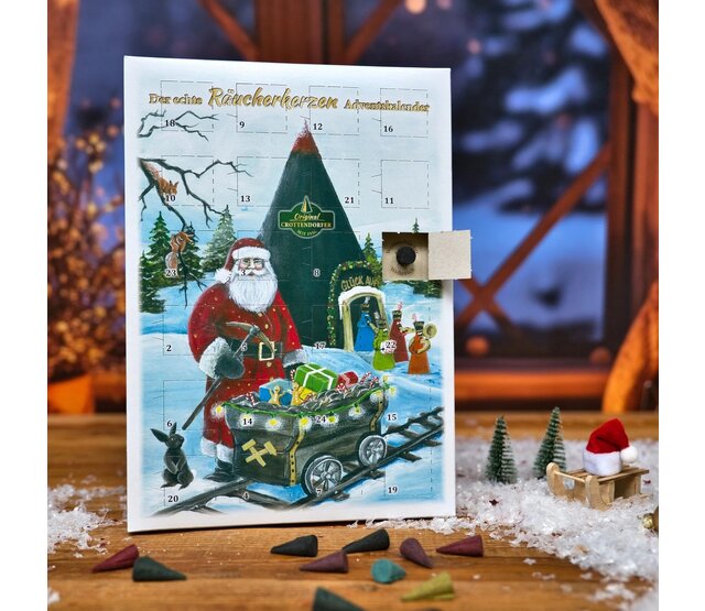 Der echte Räucherkerzen-Adventskalender Der echte Räucherkerzen-Adventskalender