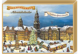 Räucherkerzen-Adventskalender, Dresdner Striezelmarkt