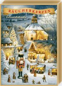 Räucherkerzen-Adventskalender, Weihnachten in Seiffen Räucherkerzen-Adventskalender, Weihnachten in Seiffen