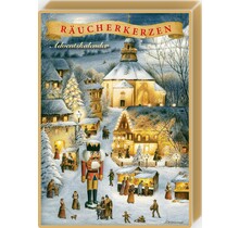 Räucherkerzen-Adventskalender, Weihnachten in Seiffen