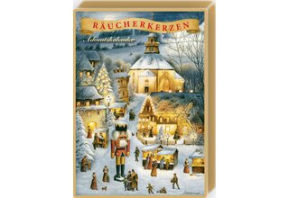 Räucherkerzen-Adventskalender, Seiffen