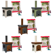 Räucherkerzenofen Hüttenofen  aus Feinblech