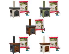 Räucherkerzenofen Hüttenofen