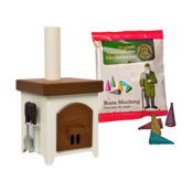 Räucherkerzenofen Hüttenofen  aus Feinblech