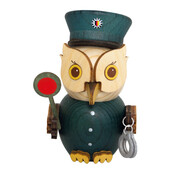 Drechslerei Kuhnert Holzfigur-Mini Eule Polizist Drechslerei Kuhnert Holzfigur-Mini Eule Polizist